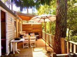 mobil home au Cap Ferret, situé au camping 4 étoiles Siblu les Embruns à Claouey