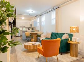 Moderno 1BR - Parking - 15 min NYC, hotel em Jersey City