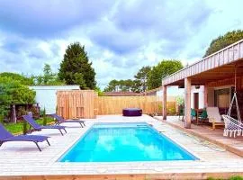 Arcachon Bay Home with pool and jacuzzi beach Nearby
