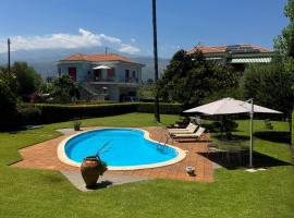 Green paradise with Etna view