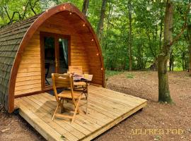 West Stow Pods in Bury St Edmunds, villa in West Stow