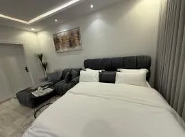 شقة تأجير يومي استوديو جديد بأثاث هادئ وأنيق