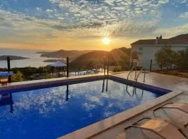 House with pool and seaview