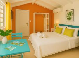 Studio Karaib à 15mn à pied de la plage du bourg, apartmán v destinaci Sainte-Anne