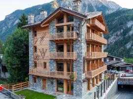 M&eacute;ijon Salluard RTA, alojamiento con cocina en Courmayeur