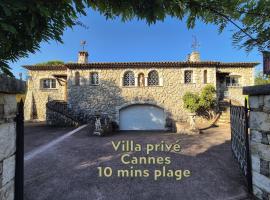 Villa Lou San Peyre, Cannes et Mougins, 4 km des plages, hôtel au Cannet