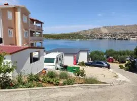 Caravan with air condition and private toilet