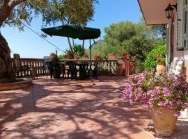 terrazza panoramica con vista isole Eolie