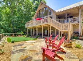 Ellijay Cabin with Hot Tub and Mountain Views