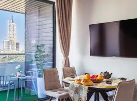 Tashkent Skyline 1BR & Balcony