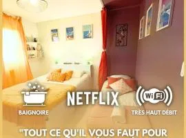Coin Zen Sulnacoise, Linge, Petit-déj, Piscine