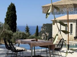 Stilvolles Hideaway - Pool, Aussicht, Nähe Strand, hotel in Paleokastritsa