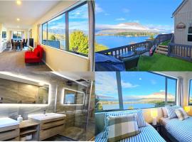 Panoramic, 180 Degree Lake and Mountain Views from Every Room! Central Queenstown，位于皇后镇的酒店