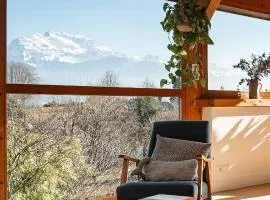 House Between Lake And Mountains Stunning View