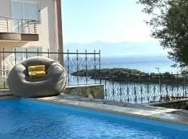 Villa Alpha Sea View With Pool