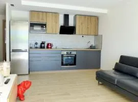 Apartment with garden 200 m from the beach