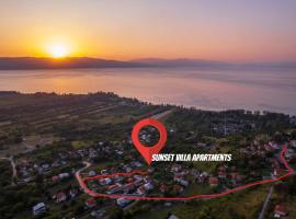Sunset Villa Apartments, hotel em Ohrid