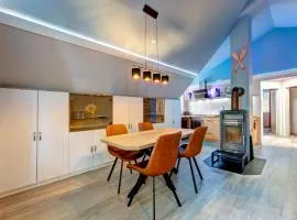 Dünenhaus Ückeritz UnserUsedomDe FeWo ca80qm mit privater Sauna und Kamin Parkplatz direkt am Strand 3I3