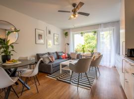 Special TRIO PICASSO Apartment Basel, Bahnhof Grossbasel 10-STAR，位于巴塞尔的自助式住宿