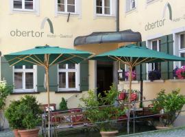 Hotel Obertor, hotel em Ravensburg