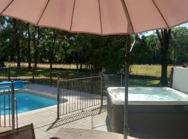 La Minoterie Pause Zen, Spa & Piscine privés 12 personnes