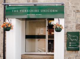 The Yorkshire Unicorn, k&aelig;ledyrsvenligt hotel i Skipton