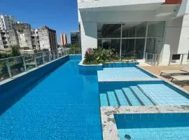 Apto de luxo, requinte e lazer no coração de Belém