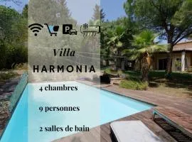 114- Villa Harmonia, 4Chambres, Piscine, Clim