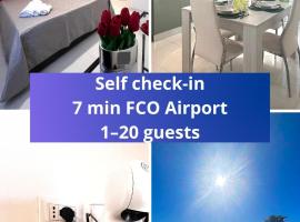 ROMA AIRPORT SKY Apartments, plážový hotel v destinaci Fiumicino