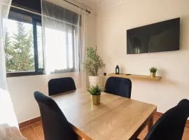 Appartement très calme en face aéroport sania Ramel Tetouan