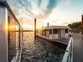 Hausboote am Lankenauer H&ouml;ft