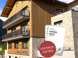 Haus St Anton incl GRATIS PREMIUM SUMMERCARD, Hotel in Sankt Anton am Arlberg