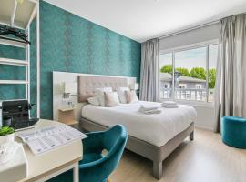 Logis Hôtel l'Amandier, hotel v destinaci Morlaas