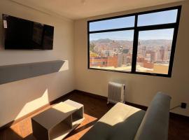 La mejor vista de la Ciudad Maravilla La Paz、ラパスのホテル