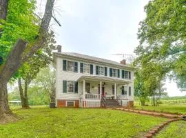 19 Mi to UVA! Historic 30-Acre Retreat in VA!
