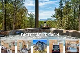 Eagle Feather Cabin - Amazing Views, Hot Tub, Firepit, Games, Dogs!