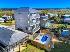 PRIVATE POOL & SHORT WALK TO BEACH - FREE ACTIVITIES、ガルフ・ショアーズのホテル