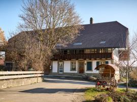 Uelis-Stoeckli Gästezimmer mit Billard und Lamatrekking, hotell sihtkohas Meikirch