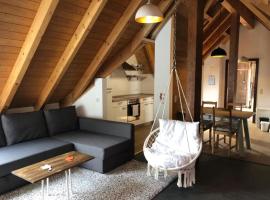 Modernes Apartment im Herzen der Stadt, hotel with hot tubs in Bobenheim-Roxheim
