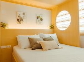 Casa Solaeice Fully Furnished 1BR with Balcony - Sleeps 4 in Casa Mira Mandaue, serviced apartment in Mandaue City