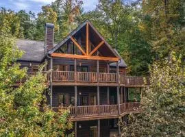 Cabin with Hot Tub Theater & Views - Sleeps 22