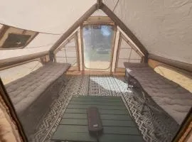 Camping on a Farm