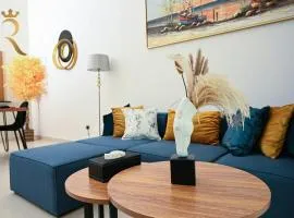 Supernova Haven 1BR - Peaceful Poolside Getaway Near Yas Mall & Marina