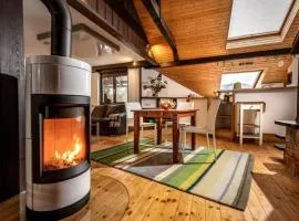 Atelierwohnung im Grünen