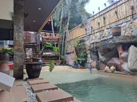 Tribal Bliss Private Resort in Lipa Batangas, a privat Guest Room with Pool
