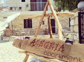 Alegria apartments, hotel econ&ocirc;mico em Gaios