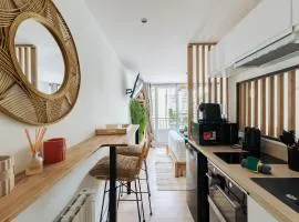 BaliRhône - Spa privé & balcon avec vue