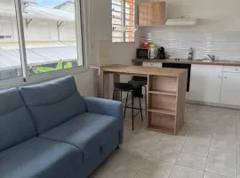 T2 climatisé Montabo plages resto et wifi