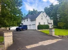 Luxury Villa- Hot Tub-King Bed Suite-Fenced Yard-Game Room-Fire Pit-Ski