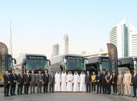 Royal Rider Bus rental Dubai, Boot in Dubai